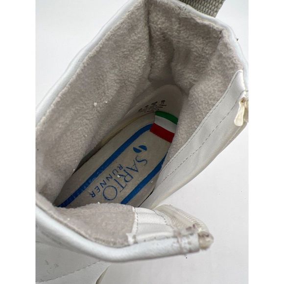 Sarto by Franco Alps Boot Water Resistant Winter White Leather - Picture 3 of 11